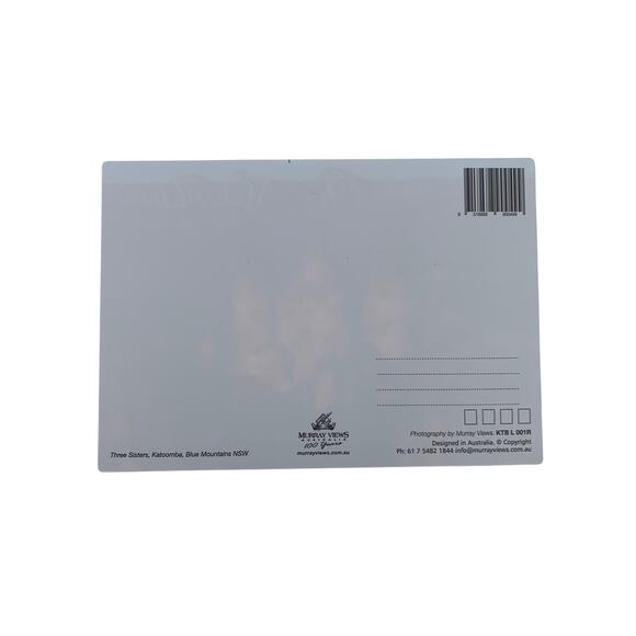 Three Sisters, Katoomba, Blue Mountains Austrailia Lenticular Postcard NEW - Picture 3 of 6